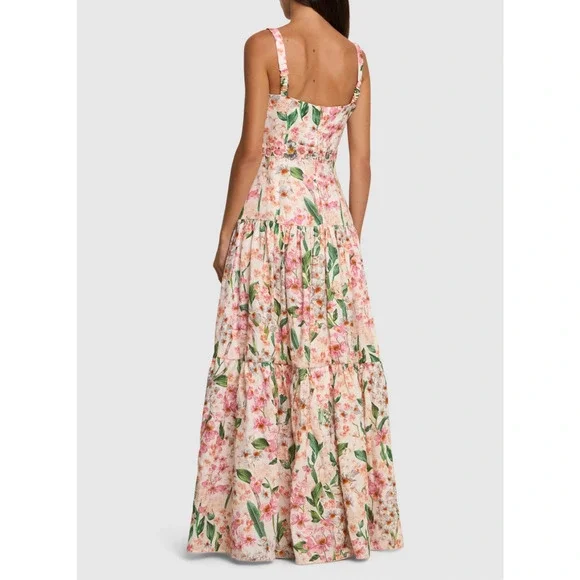 Agua Bendita  Lima Maxi Dress Jardinera - Picture 4 of 9